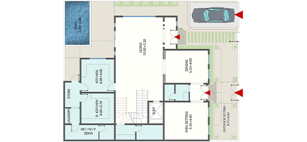 Nirvana Villa V-B (Ground)